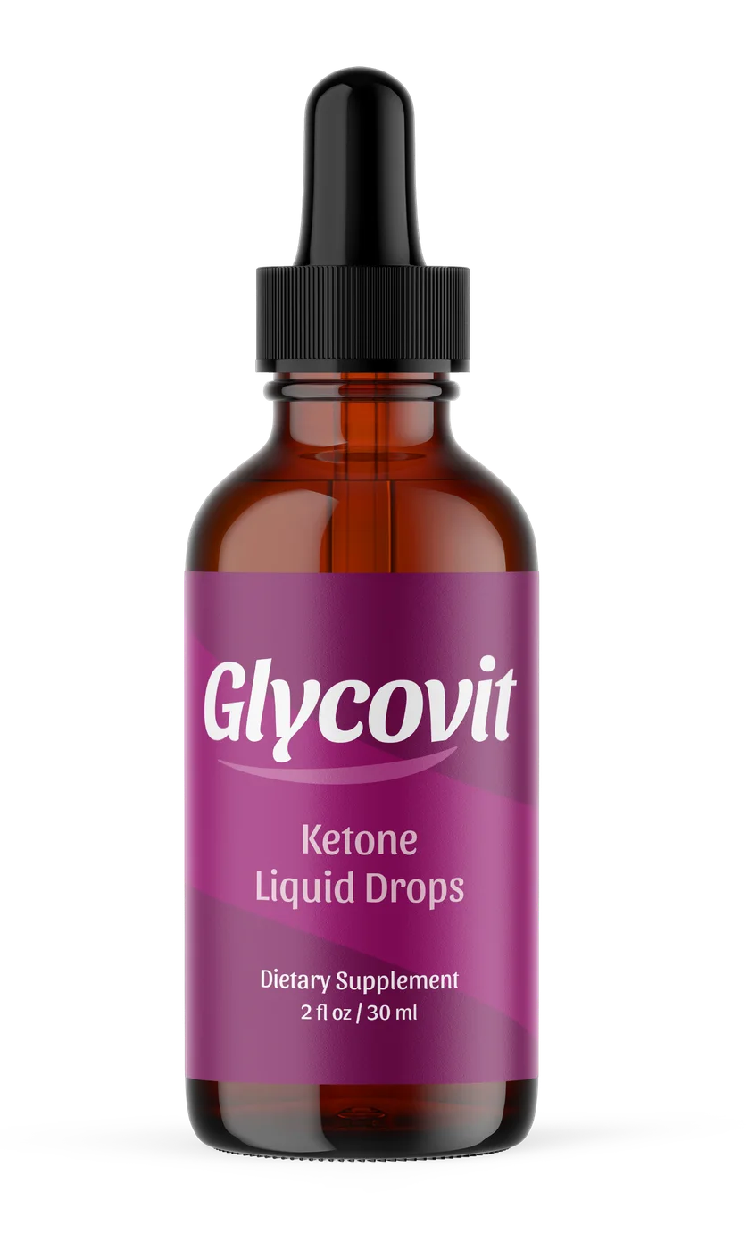 Glycovit Ketone Liquid Drops bottle for blood sugar support